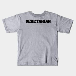 Vegetarian T-Shirt Kids T-Shirt